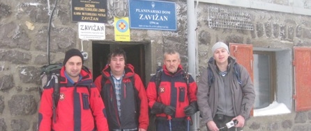 Zimski uspon na Zavižan 1594 m/nv