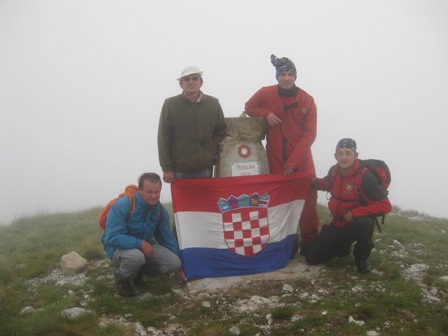 na vrhu Troglava 1913m