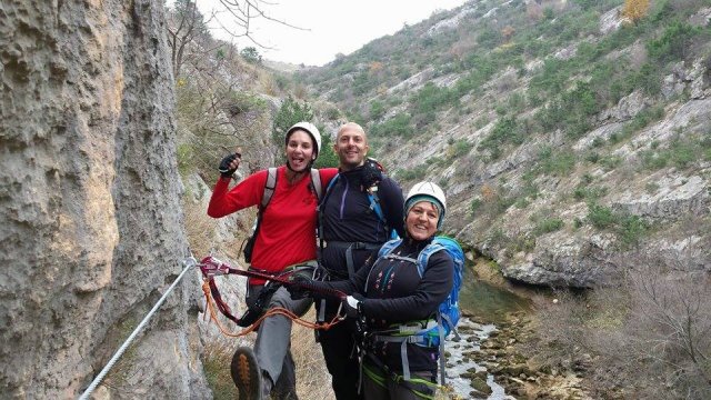 ''Via ferata kanjonom Čikole''