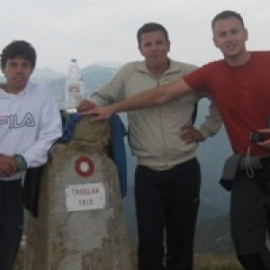 Na vrhu Troglava 1913m